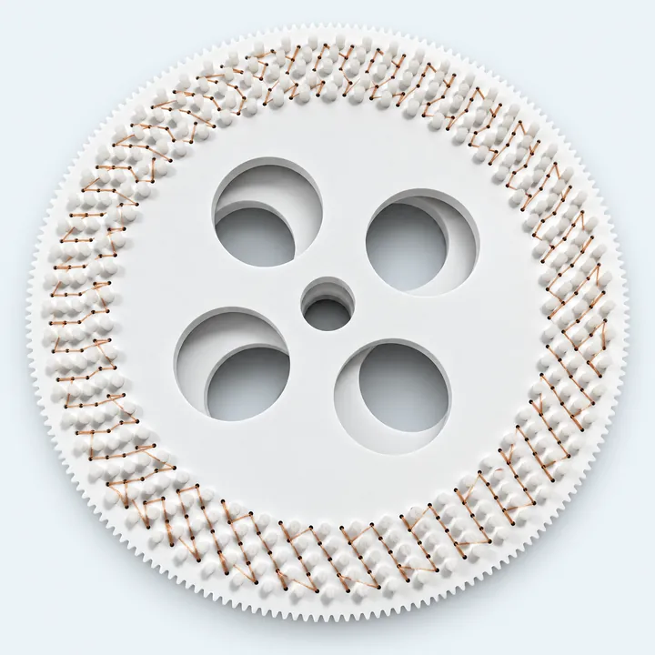 NewwaySmart cleaning brush disc for wafer processing