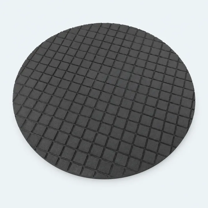 NewwaySmart black grid-grooved PU polishing pad